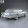 Buick Century Caballero wagon 1957 3d model