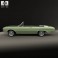 Buick Skylark convertible 1964 3d model