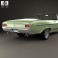 Buick Skylark convertible 1964 3d model