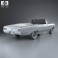 Buick Skylark convertible 1964 3d model