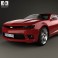 Chevrolet Camaro SS coupe 2014 3d model