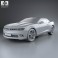 Chevrolet Camaro SS coupe 2014 3d model
