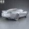 Chevrolet Camaro SS coupe 2014 3d model