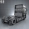 DAF CF Tractor Truck 2013 3d model
