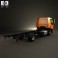 DAF LF Chassis Truck 2013 3d model