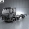 DAF LF Chassis Truck 2013 3d model