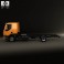 DAF LF Chassis Truck 2013 3d model