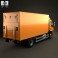 DAF LF Box Truck 2013 3d model
