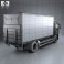 DAF LF Box Truck 2013 3d model