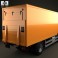DAF LF Box Truck 2013 3d model