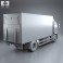 DAF LF Box Truck 2013 3d model