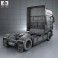 DAF XF Tractor Truck 2013 3d model