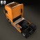 DAF XF Tractor Truck 2013 3d model