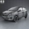 Daihatsu Astra Ayla 2013 3d model