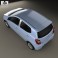 Daihatsu Astra Ayla 2013 3d model