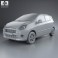 Daihatsu Astra Ayla 2013 3d model