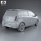 Daihatsu Astra Ayla 2013 3d model