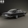 Dual-Ghia L6.4 coupe 1960 3d model