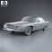 Dual-Ghia L6.4 coupe 1960 3d model