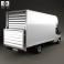 Ford Transit Luton Tailift Van 2012 3d model