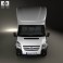 Ford Transit Luton Tailift Van 2012 3d model