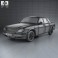 GAZ 31105 Volga 2005 3d model