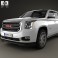 GMC Yukon XL 2014 3d model