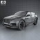 Jaguar C-X17 2013 3d model