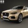 Jaguar C-X17 2013 3d model