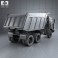 Kamaz 5511 Dump Truck 1977 3d model
