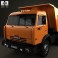 Kamaz 5511 Dump Truck 1977 3d model