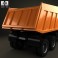 Kamaz 5511 Dump Truck 1977 3d model