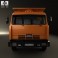 Kamaz 5511 Dump Truck 1977 3d model