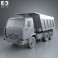 Kamaz 5511 Dump Truck 1977 3d model