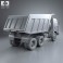 Kamaz 5511 Dump Truck 1977 3d model