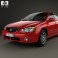 Kia Cerato (Spectra) sedan 2004 3d model