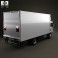 MAN TGL Box Truck 2012 3d model