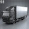 MAN TGL Box Truck 2012 3d model