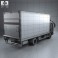 MAN TGL Box Truck 2012 3d model