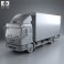 MAN TGL Box Truck 2012 3d model