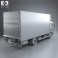 MAN TGL Box Truck 2012 3d model