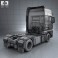 MAN TGX Tractor Truck 2012 3d model