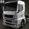 MAN TGX Tractor Truck 2012 3d model