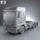 MAN TGX Tractor Truck 2012 3d model