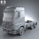 Mercedes-Benz Arocs Tractor Truck 2013 3d model