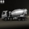 Mercedes-Benz Arocs Mixer Truck 2013 3d model