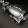 Mercedes-Benz Arocs Mixer Truck 2013 3d model