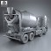 Mercedes-Benz Arocs Mixer Truck 2013 3d model