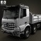 Mercedes-Benz Arocs Tipper Truck 2013 3d model