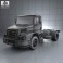 Mercedes-Benz Atron Chassis Truck 2011 3d model